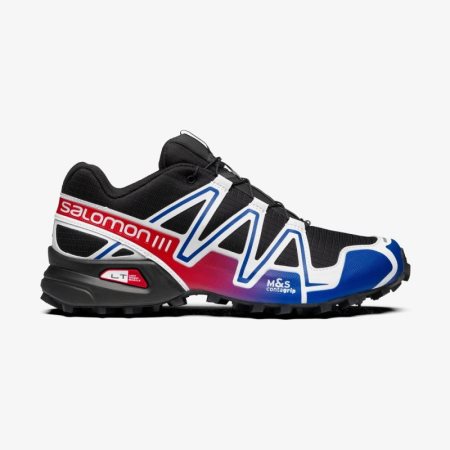 Salomon SPEEDCROSS 3 Mens Sneakers Black/Multicolor | Salomon South Africa